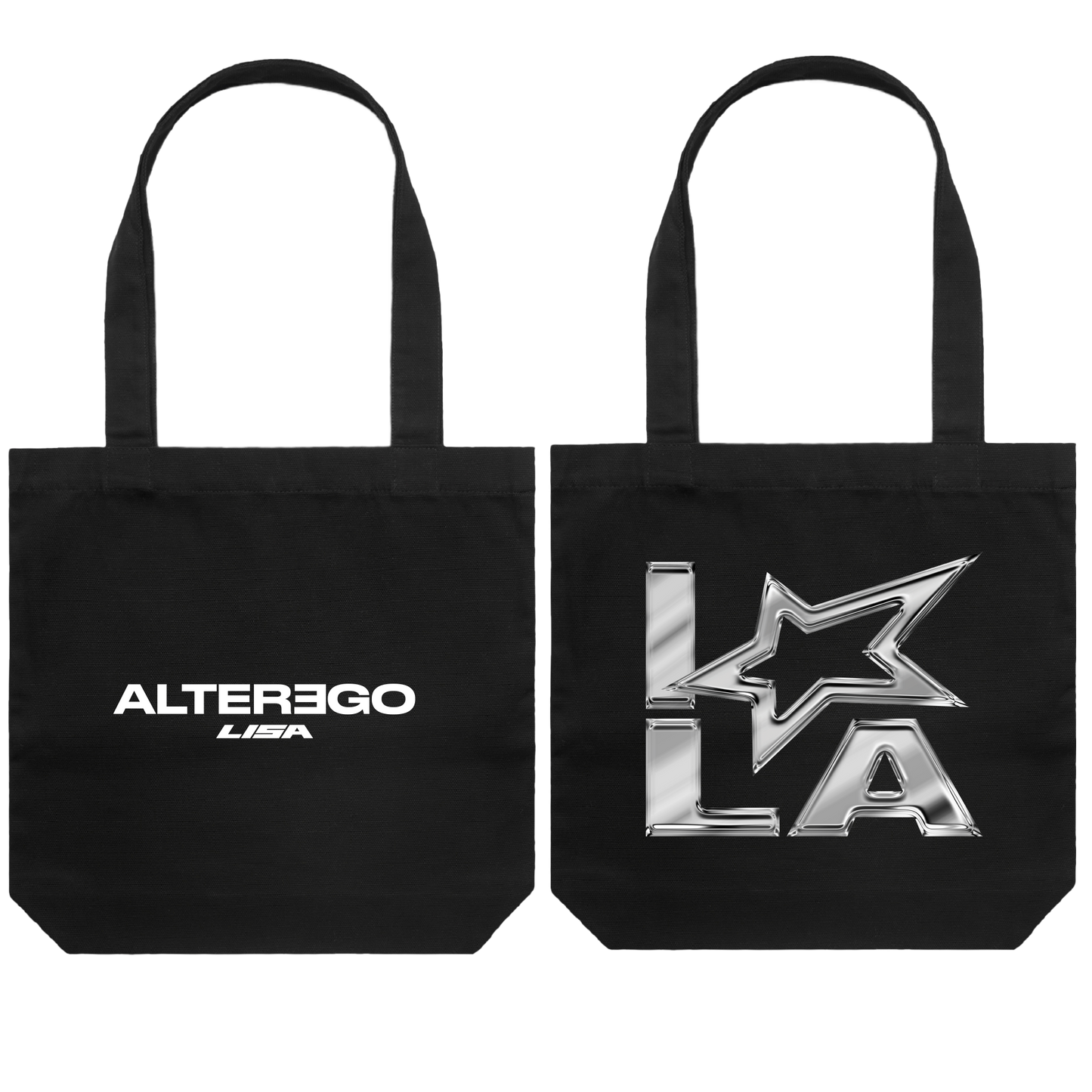 Blackpink Lisa Official Alter Ego Album Los Angeles Pop-Up Exclusive Tote Bag