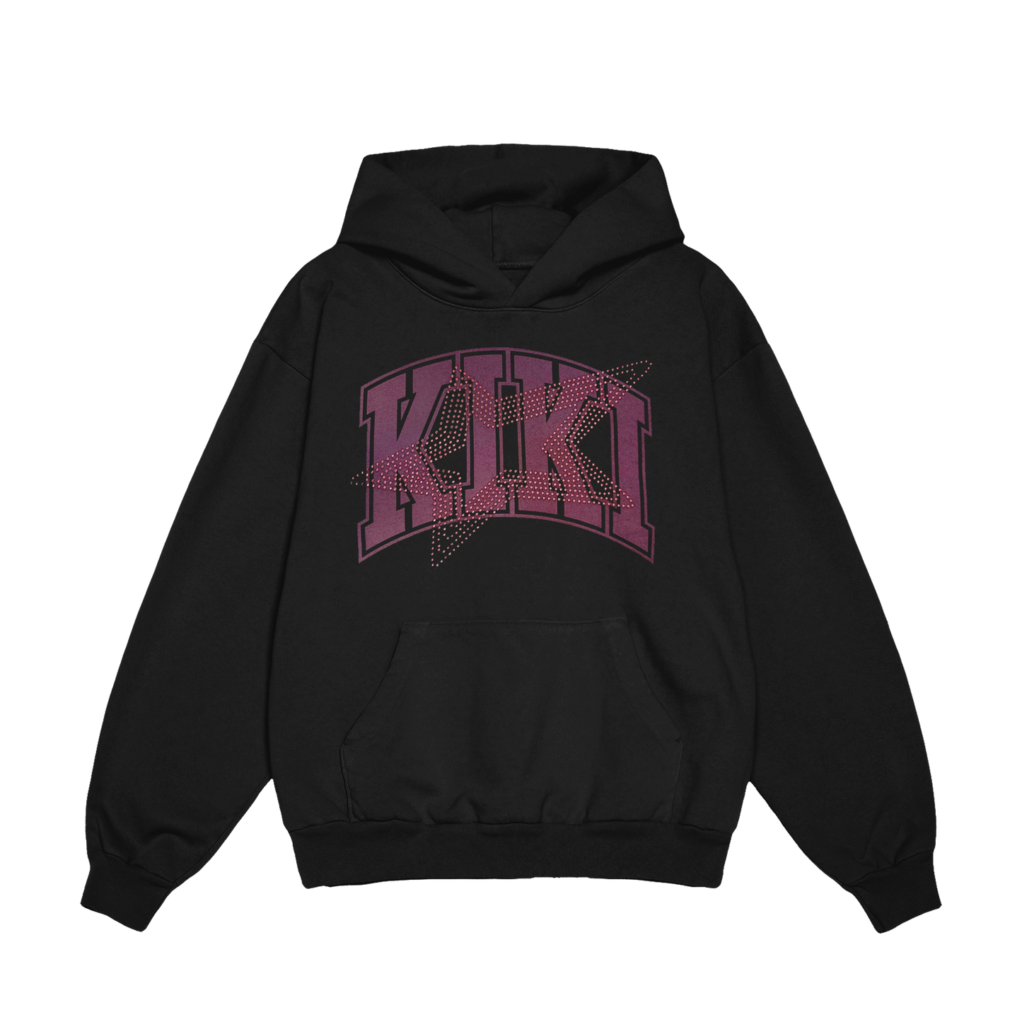 Blackpink Lisa Official Alter Ego Album Kiki Rhinestone Hoodie
