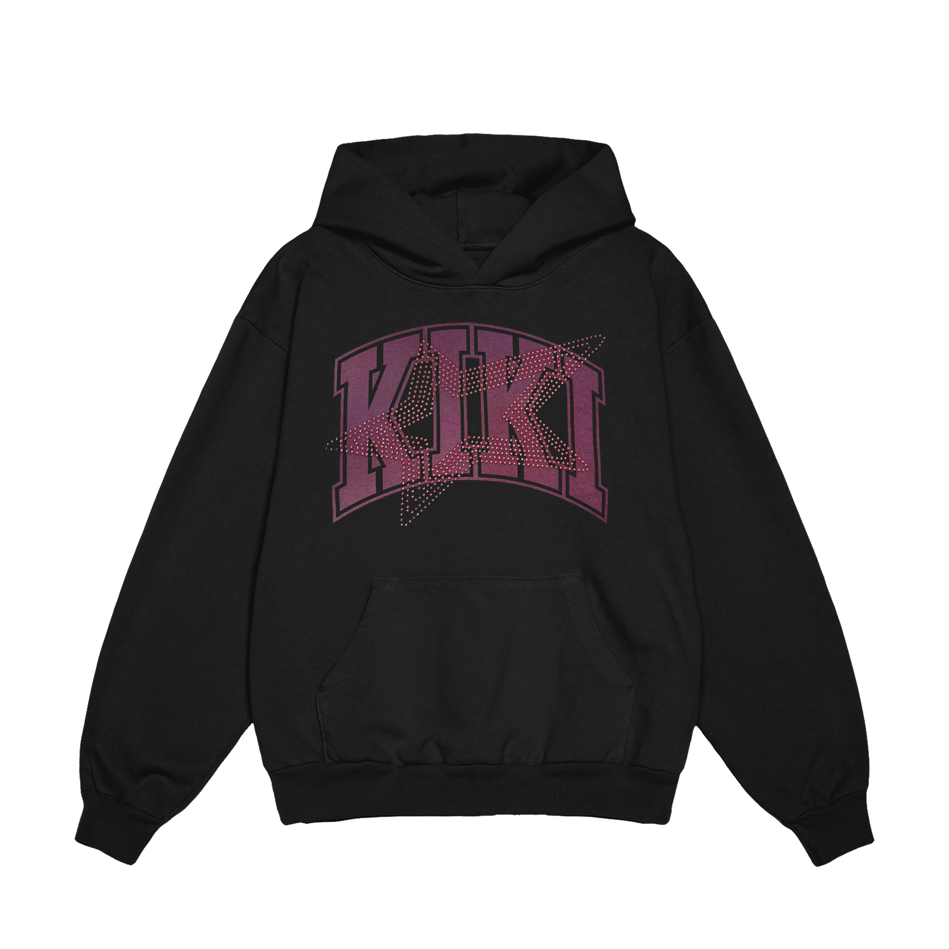 Blackpink Lisa Official Alter Ego Album Kiki Rhinestone Hoodie