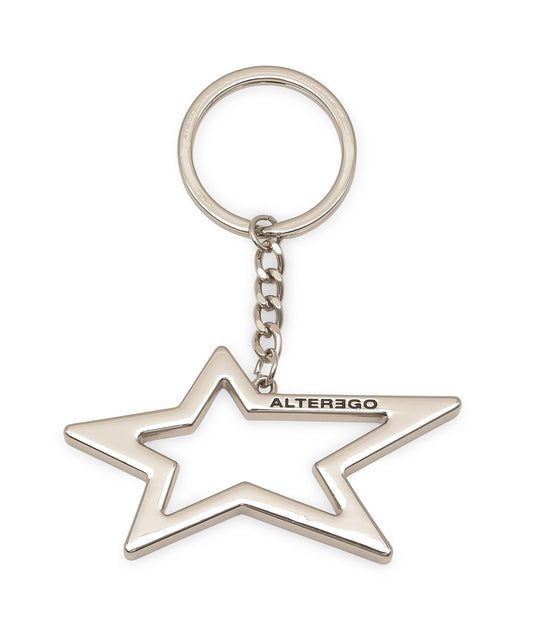 Blackpink Lisa Official Alter Ego Album Metal Star Keychain (Front)